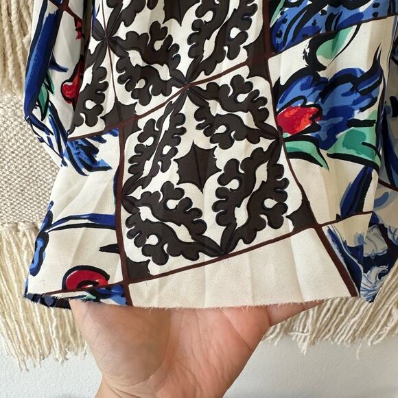 Tory Burch Sunburst Pleated Skirt - Picture 6 of 10